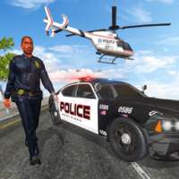 Russian Police Car Chase Gangster Crime City Mafia logo