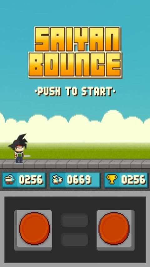 Super GOKU Saiyan Bounce screenshot 3