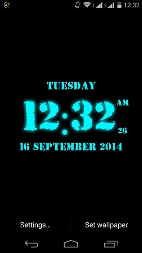 Super Digital Clock LiveWP स्क्रीनशॉट 4