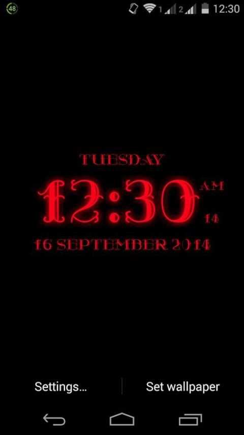 Super Digital Clock LiveWP स्क्रीनशॉट 5
