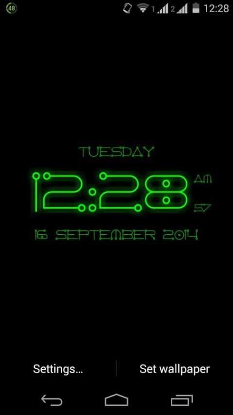 Super Digital Clock LiveWP स्क्रीनशॉट 6