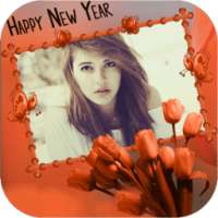 Happy New Year Photo Frame 2018: photo editor 2018 on 9Apps