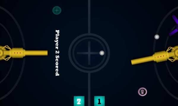 Crossfire: Air Hockey 2 Player 1 تصوير الشاشة