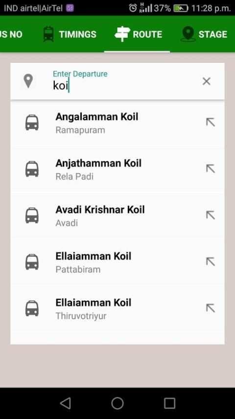 Chennai MTC Bus screenshot 5