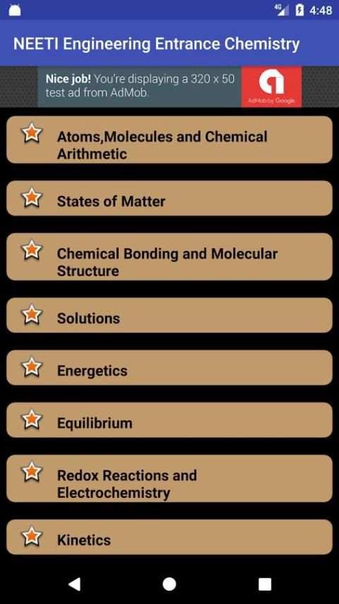 Engineering Entrance Chemistry скриншот 12