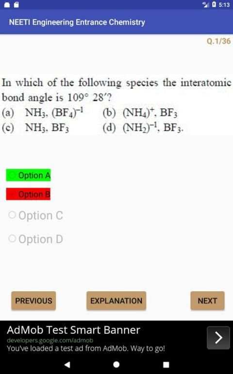 Engineering Entrance Chemistry скриншот 3