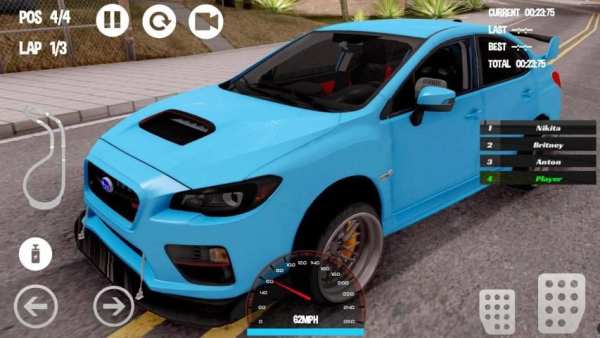 Car Racing Subaru Game скриншот 4