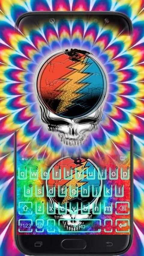 Grateful Dead Keyboard Theme 3 تصوير الشاشة