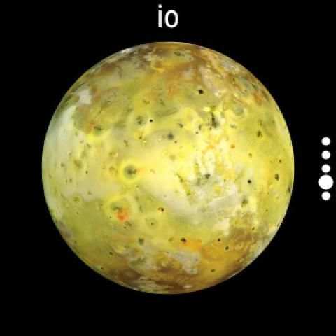Solar System for Android Wear 5 تصوير الشاشة