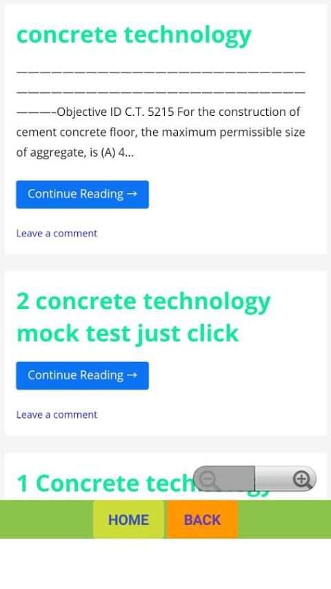 civil engineering top quiz स्क्रीनशॉट 2