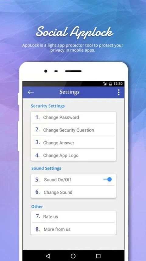 Social AppLock скриншот 2