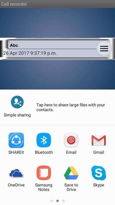 Call Recorder Free Auto Hidden скриншот 1