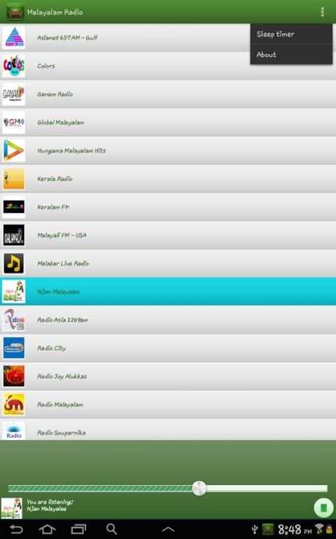 Malayalam Radio स्क्रीनशॉट 3