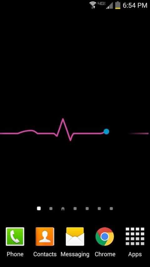 ECG Live Wallpaper screenshot 8