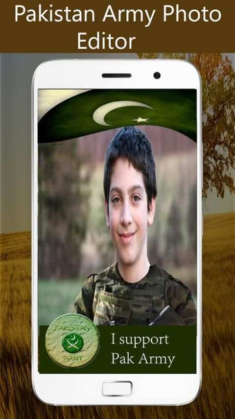 Pak Army Photo Editor – Army Photo Frame & Suits скриншот 1