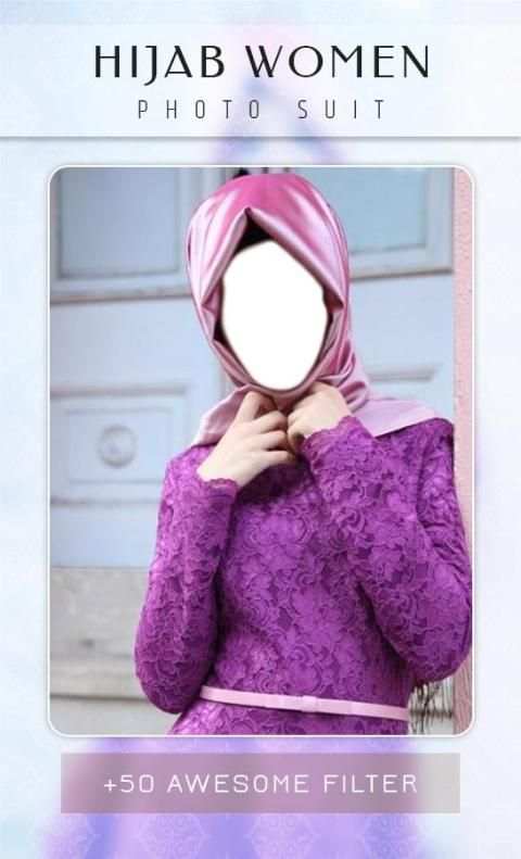 Hijab Women Photo Suit screenshot 4