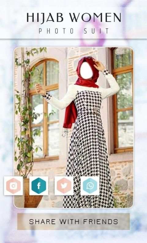 Hijab Women Photo Suit 1 تصوير الشاشة