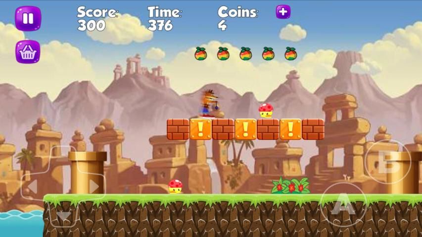 Magic Jungle Bandicoot скриншот 1