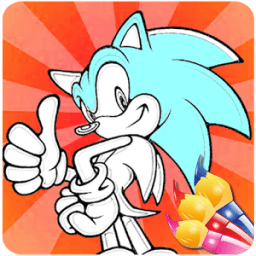 How To Color Sonic Hedgehogg иконка