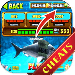 Cheat Hungry Shark Evolution أيقونة