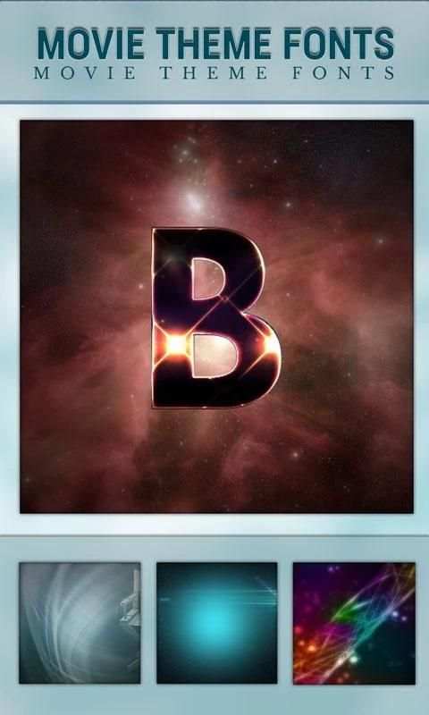 Unique Name Art - Movie Theme Fonts screenshot 4
