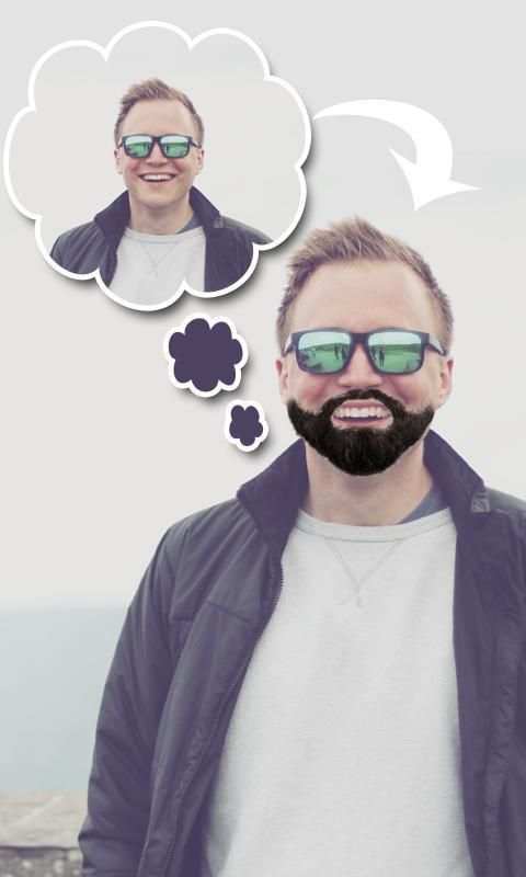 Man Hair Mustache Style PRO screenshot 1