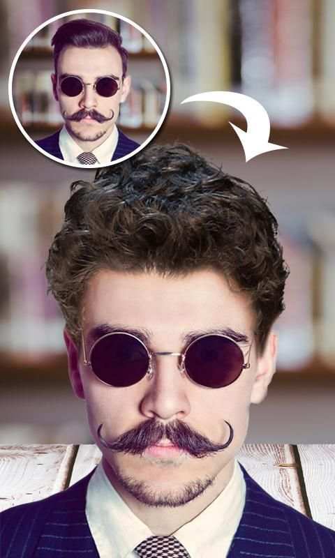Man Hair Mustache Style PRO screenshot 4