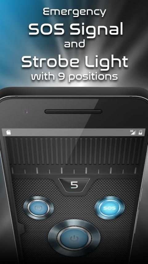 Powerful Flashlight HD with FX screenshot 4