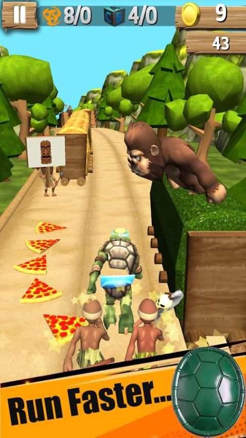 Ninja Subway Turtle Games * screenshot 5