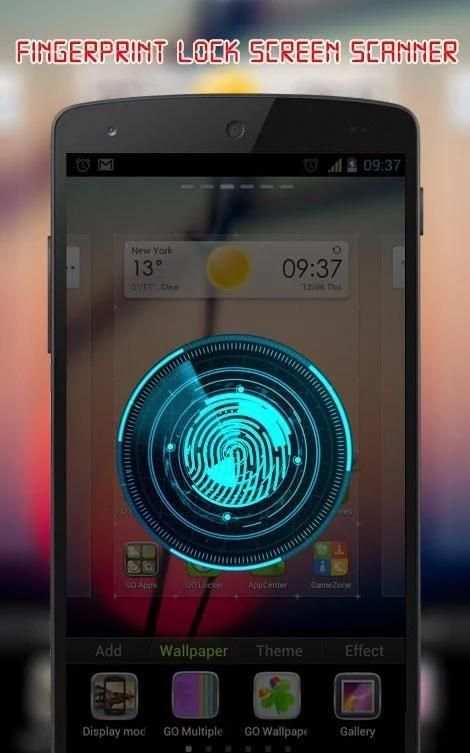 Fingerprint Scanner Lock Screen | Prank App screenshot 3