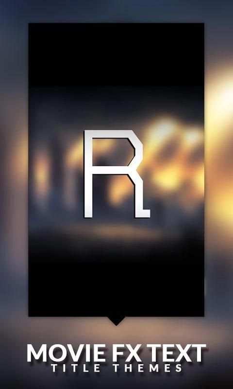 Movie FX Text - Title Themes 7 تصوير الشاشة