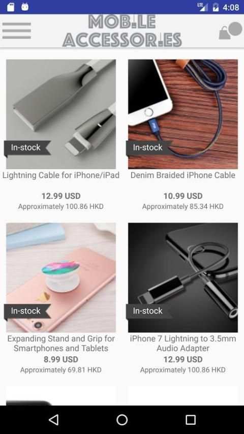 Mobile Cell Phone Accessories screenshot 4