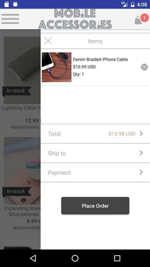 Mobile Cell Phone Accessories screenshot 2