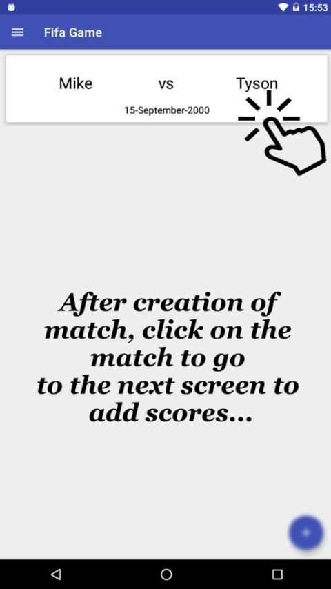 Fifa Score Recorder screenshot 4