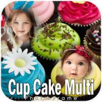 Cup Cake Multi Photo Frames