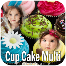 Cup Cake Multi Photo Frames иконка
