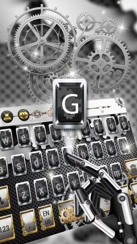 Tech Mechanical Gears keyboard 2 تصوير الشاشة