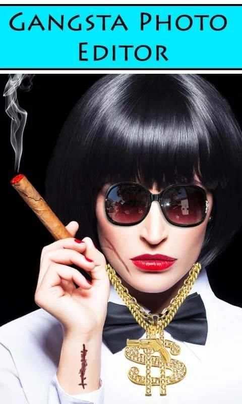 Gangsta Photo Editor 3 تصوير الشاشة