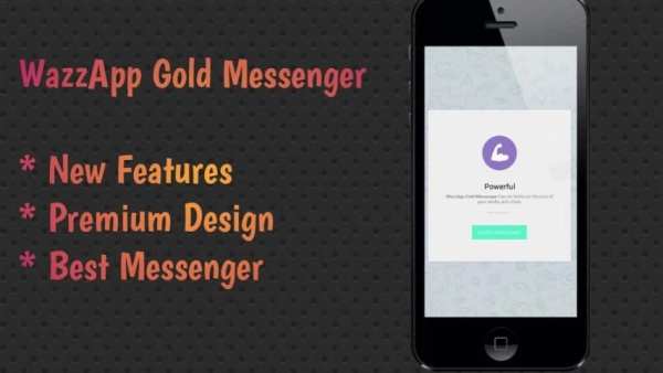WazzApp Gold Messenger screenshot 1