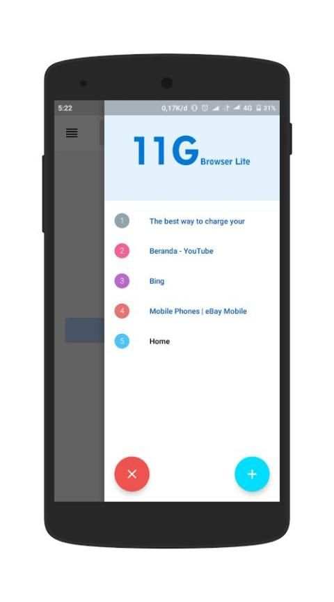 11G Browser Lite screenshot 5