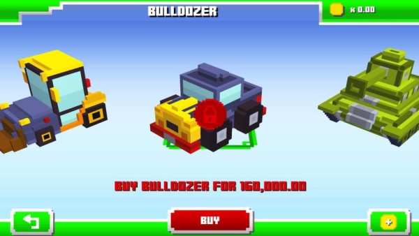 Blocky Car Driving скриншот 4