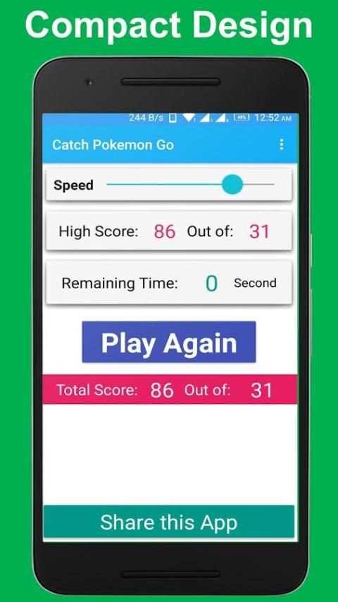Catch Pokemon Go Game скриншот 1