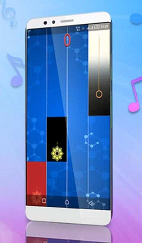 Blue Piano Tiles 2018 screenshot 5