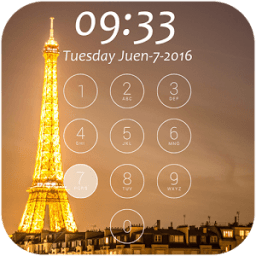 ikon Paris Lock Screen