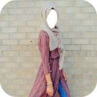 Hijab Women Jeans Style Photo Frames on 9Apps