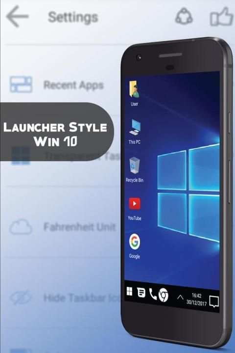 Computer Launcher For Windows 10 (official) скриншот 1