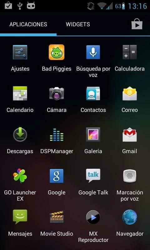 Small Icons Apex Theme скриншот 1