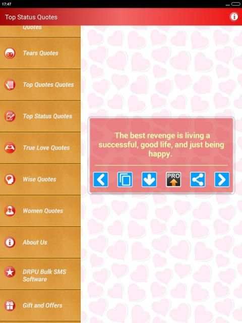 All Status Messages Quotes PRO screenshot 1
