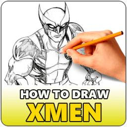 How to Draw XMen Characters иконка