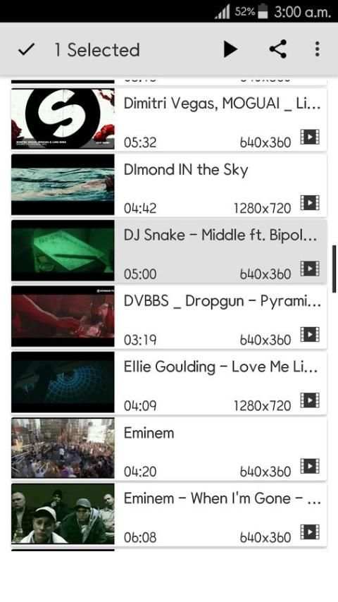 Poweramp Video Player screenshot 3